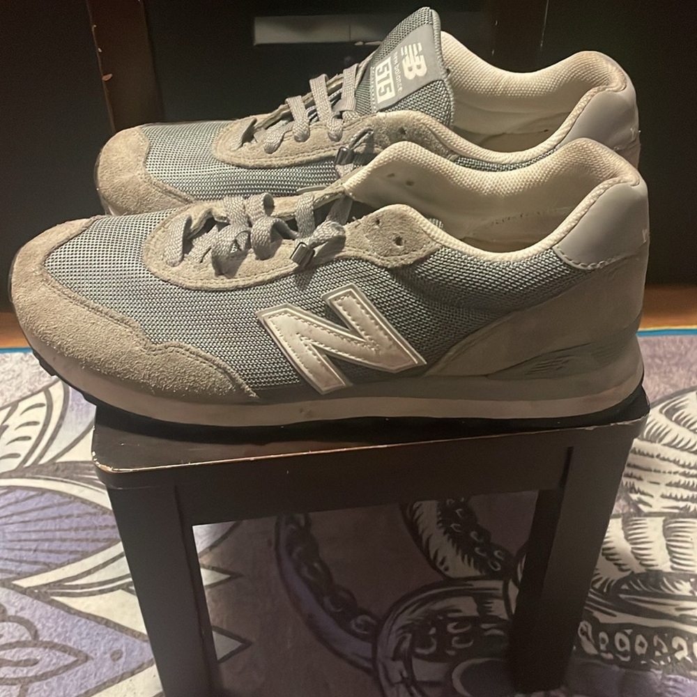 New Balance 515 Men's Gray Sneakers - Picture 3 of 7